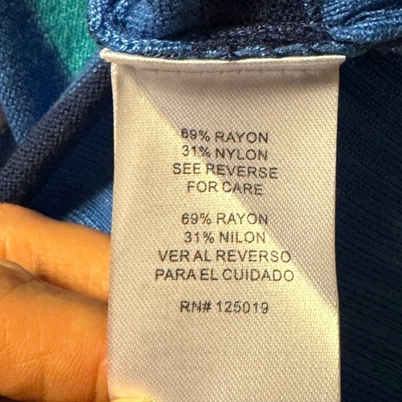 Joseph A Stripped Sweater with Collar L - Picture 5 of 8